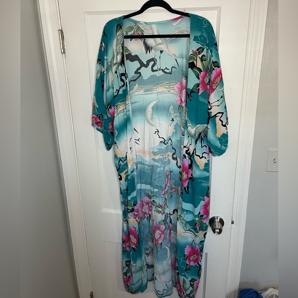 Floral Kimono Robe